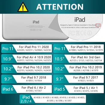 IPad 3 Oro 10.5 iPad 10.2 2019 Atveju, skirtą 