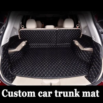 Individualų pilnas draudimas, Automobilio bagažo skyriaus kilimėliai Linijinių krovinių specialios BMW X1 E84 anti slip koja atveju automobilio stilius kilimėlių, kilimų įdėklai 6D (2