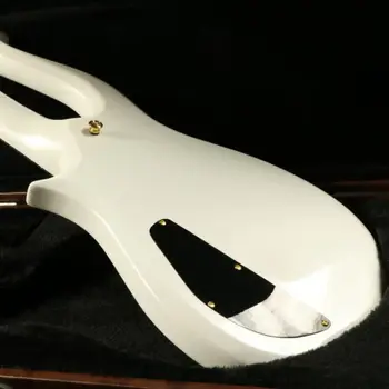 Instock baltas princas elektrinė gitara aukso aparatūros nustatyti bendras korėjiečių headmachine guranteed kokybės nemokamas pristatymas