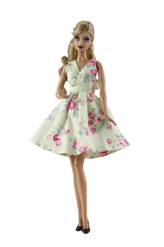 Italijos Gėlių Suknelė Apranga Kostiumas Komplektai Barbie, BJD FR SD Lėlės Drabužiai Vaidmuo Žaisti Reikmenys, Žaislai Mergina