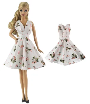 Italijos Gėlių Suknelė Apranga Kostiumas Komplektai Barbie, BJD FR SD Lėlės Drabužiai Vaidmuo Žaisti Reikmenys, Žaislai Mergina