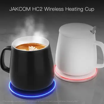 JAKCOM HC2 Belaidžio Šildymo Taurės Super vertę, kaip smart lentelė klavišą 10 puodelis šilčiau 32 bitų produktų qi įkroviklis kompiuterio ventiliatorius usb ant