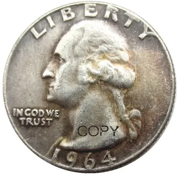 JAV rinkinys(1932-1964) P/D/S 14PCS Vašingtono Ketvirtį Sidabro Padengtą Kopijuoti Monetos