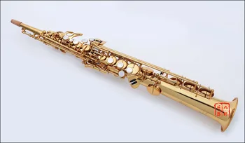 JK Keilwerth SX90II Sopranas Saksofonas Auksu ir Nikeliu B butas Sopranas Tiesiai su dviem kaklo ,atveju, kandiklį, pirštinės, nendrės