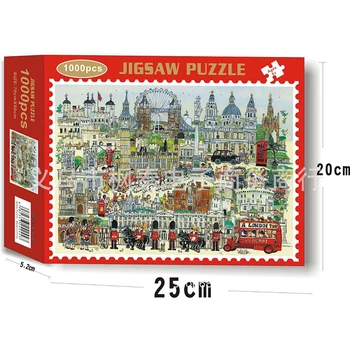 Jigsaw puzzles 1000 vienetų suaugusiems 50*70 cm kraštovaizdžio Montavimas nuotrauka, dėlionės, žaislų, suaugusiems, vaikams, žaidimai vaikams švietimo