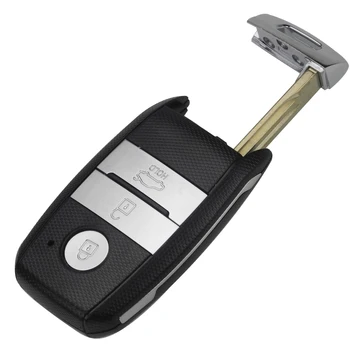 Jingyuqin 3 Mygtukus Nuotolinio Klavišą Shell Kia K3 K5 su Pūko Disko Smart Automobilių Klavišą Padengti FOB Pakeitimo