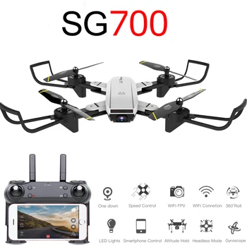 KaKBeir SG700D quadcopter dron tranai su kamera hd mini drone rc sraigtasparnis 4k žaislai profissional drohne kamera quadrocopter