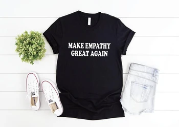 Kad Empatija Labai - Empatija Marškinėliai Feminizmo Feminizmo Dovana Grafinis Tee Balsuoti Politikoje Prezidentas Jausmų Atžvilgiu, T-shirts-J785