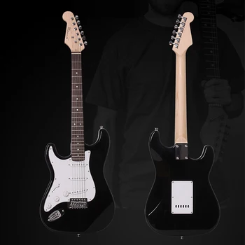 Kairėje elektrine Gitara, 6 Stygų Medienos Profesionalus Gitaros kairiarankiams Gitara priemonių EGT05