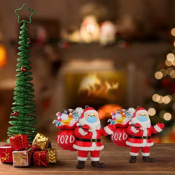Kalėdų Lėlės Ištraukiama Santa Claus Sniego Briedžių Žaislai Kalėdos Figūrėlės Kalėdų Dovanas Vaikams Kalėdų Eglutės Ornamentu Namų Dekoro