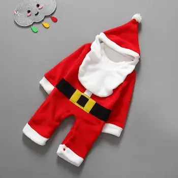 Kalėdų Senelio Elfas Kostiumų Šou Kalėdų Eglutė Drabužius Kūdikiui, Darželio Vienas Gabalas Briedžių Sniego Modelis Kostiumas