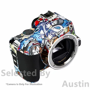 Kamera Odos Decal Wrap Kino Canon EOS 200D II Anti-scratch Lipdukas Lipdukas Raštas