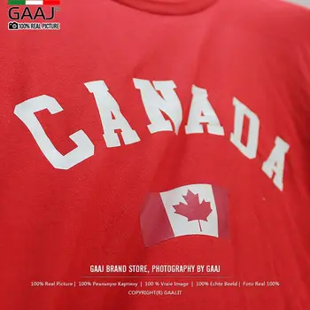 Kanados Vėliavos, Marškinėliai Moterims Moterims Dizaino Šiaurės Amerikos Moteris, T-Marškinėliai, O Kaklo Drabužius trumpomis Rankovėmis Ponios Print T-shirt 2019 Naujas