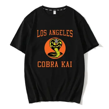 Karate Kid Marškinėliai Kobra Ka Streikuoti, Pirmas Streikas Sunku Marškinėliai Medvilnės Nuostabus Tee Marškinėliai Spausdinami Marškinėlius