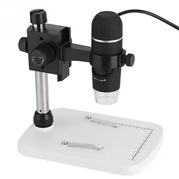 Karšto 300x 5MP Elektroninių Mikroskopų HD USB Skaitmeninis Mikroskopas su LED Matavimo Stendas Su Kalibravimo Schema