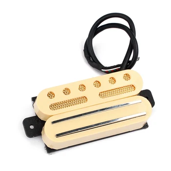 Karšto Geležinkelių Dual Coil Humbucker Pikapas Su 4 Laidų elektrine Gitara, atsarginės Dalys