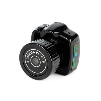 Karšto Y2000 Mini kamera Kamera HD 1080P Micro DVR Vaizdo Nešiojamoji Vaizdo Kamera Diktofonas, Fotoaparatas Naujas