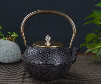 Ketaus puodą nepadengtas ketaus arbatinukas virdulys Japonija ketaus puodą kung fu arbatos puodą
