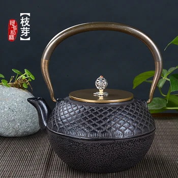 Ketaus puodą nepadengtas ketaus arbatinukas virdulys Japonija ketaus puodą kung fu arbatos puodą