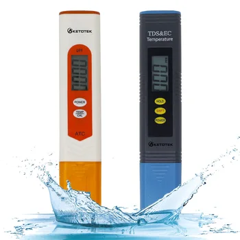 Ketotek Skaitmeninis PH-Metras Termometras ATC TDS&EB Temperatūros Testeris Celsijaus, Farenheito laipsniais už Akvariumas Baseinas Vyno Šlapimo Vandens