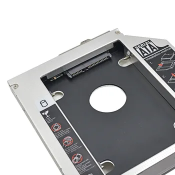Kietojo Disko Gaubtas, Aliuminio 2 HDD Caddy 12,7 mm Box SATA 3.0 2.5