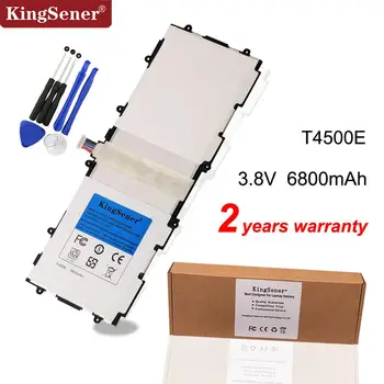 KingSener T4500E Baterijos Samsung GALAXY Tab3 P5200 P5210 P5220 P5213 GT-P5200 Tablet PC T4500E T4500C Tablet Akumuliatorius +Įrankiai