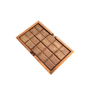 Klasikinio modeliavimas kūrimo bloką žaislas šokolado medinė dėlionė montavimas rašomasis stalas dėlionės pamatas žaislai, Kalėdų Žaislai