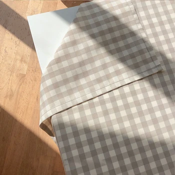 Korėjos Pledas staltiesė medvilnės skalbiniai stačiakampio formos staltiesė lauko iškylą audinio fone audinio Namų Kavinė apdaila