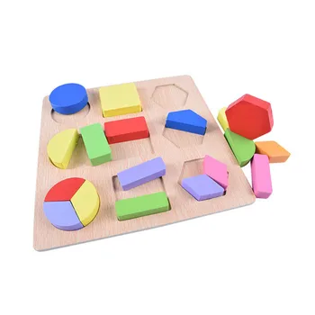Kūdikių Švietimo Geometrinės Formos Dėlionės Mediniai Žaislai Vaikams Montessori Forma Ir Spalvų Dėlionės Valdybos Kūdikiai Mokymosi Medienos Žaislas