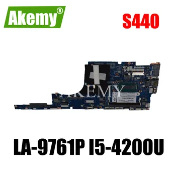 LA-9761P tinka Lenovo Thinkpad S3-S440 V4400U nešiojamojo kompiuterio pagrindinė plokštė CPU i5-4200U bandymo darbai