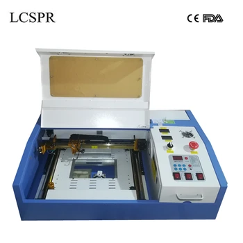LCSPR 50W CO2 mini laser cutting machine 