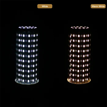 LED Žvakių Lemputė E27 5730 85-265V LED Kukurūzų Lamp10-80W Energijos Taupymo Lemputė Namų ampulä-Sietynas