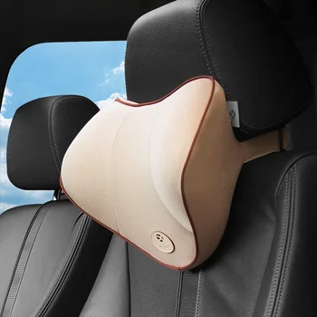 LEEPEE Kvėpuojantis Automobilio Sėdynės Kelionių Biuro Kėdė Automobilių Kaklo Pagalvė 3D Atminties Putų Pagalvėlės, Interjero Priedai, Automobilių Sėdynės Pagalvės