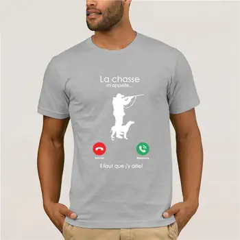 La Chasse Mappelle S - m'appelle Refuser Reponde Il Faut t-shirt (s-3xl) Mens T Marškinėliai Mados 2019 Drabužiai