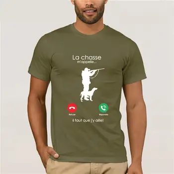 La Chasse Mappelle S - m'appelle Refuser Reponde Il Faut t-shirt (s-3xl) Mens T Marškinėliai Mados 2019 Drabužiai