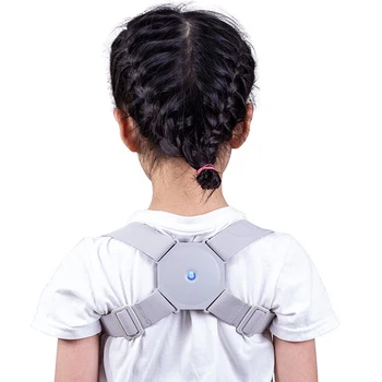 Laikysenos Korektorius Smart Vibracijos Priminimas Indukcinis Dizaino Suaugusių Vaikų Nugaros Atrama, Diržas-Korsetas, Ortopedijos Petnešomis Teisingai