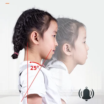 Laikysenos Korektorius Smart Vibracijos Priminimas Indukcinis Dizaino Suaugusių Vaikų Nugaros Atrama, Diržas-Korsetas, Ortopedijos Petnešomis Teisingai