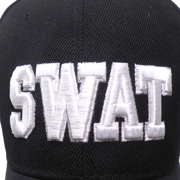 Laiškas SWAT kepuraičių prekės 2019 Ourdoor Kariuomenės Taktinių Bžūp Mens Reguliuojamas Moterų Snapback skrybėlę Gorras Para Hombre