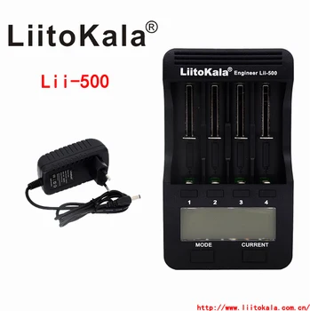 Liitokala lii-500 LCD), 3,7 V/1.2 V 18650/26650/16340/14500/10440/18500 Baterija cargador lii500 įkroviklis