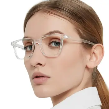 MA Skaitymo Akiniai Moterims, Skaidrus, Mėlynas Šviesos Blokavimas Akinius Oprah Didinamąjį Akinių Rėmelius gafas de lectura mujer oculos
