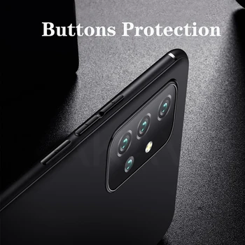 MAKAVO Samsung Galaxy S20 Plus Atveju Slim Matinis Minkštas Viršelis Atvejais 