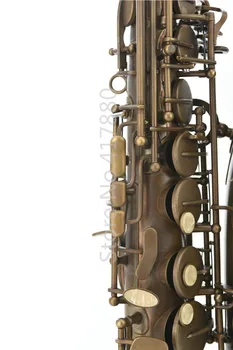 MARGEWATE Unikalus Retro Alto Saksofonas Naujas Antikvariniai Žalvaris Vario Eb Melodija E Butas Muzikos Instrumentas Sax su Byla Kandiklį