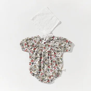 MILANCEL kūdikių bodysuits gėlių kūdikių mergaičių drabužių pasirinkimo nėrinių suknelė naujagimiui apranga