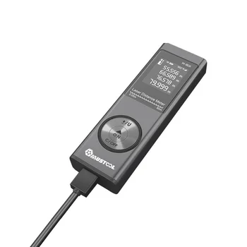 MUSTOOL 80m Skaitmeninis Mini Lazerinis tolimatis tipo su Elektroninių Kampo Jutiklis Perjungimo USB Įkrovimo Pitagoro Režimas, Atstumo Matuoklis