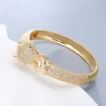 Madinga Clamper CZ Apyrankę, Žiedą, Nustatyti RB61252 Papuošalai Woment Elegantiškas Bangle Aukso Sidabro Padengtą