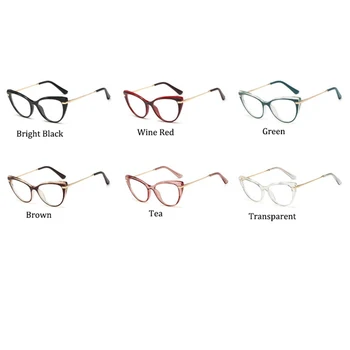 Mados Cat Eye moterų akiniai, rėmeliai Retro Vintage Skaidrus, Optiniai Akiniai, Moterų, Prabangos Prekės ženklo Dizaineris akiniai
