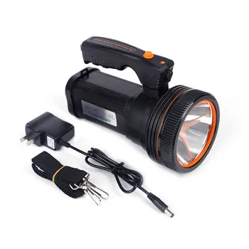 Medžioklės Draugai Įkrovimo Nešiojamų Dėmesio USB LED Žibintuvėlis 2 Režimai Galingas Seacrchlight+MUMS/ES Įkroviklis+ Peties Dirželis