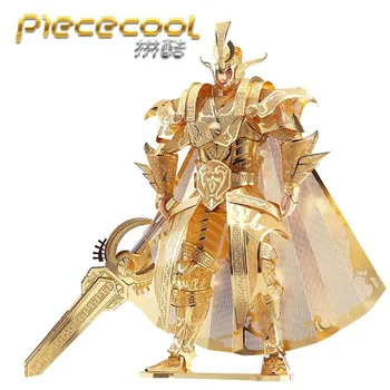 Metalhead Piececool 3D metalo įspūdį Modelis Pusmėnulio Blade Armor Robotas Asamblėjos Metalo Modelio Rinkinys 