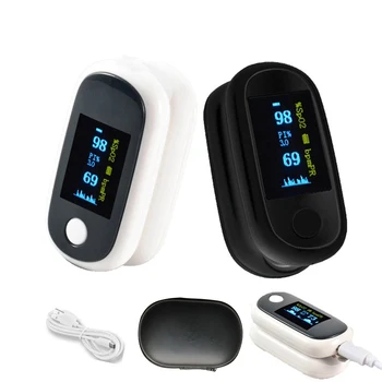 Micro USB Įkrovimo Piršto Pulse Oximeter Pulsioximetro SpO2 PR PI OLED Įkrovimo Medicinos Oximetro De Dedo Širdies ritmo Monitorius