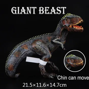 (Milžinas žvėris) Juros periodo dinozaurų kietas modeliavimas žaislo modelis, vaikų žaislas dinozauras nustatyti berniukas raptor 